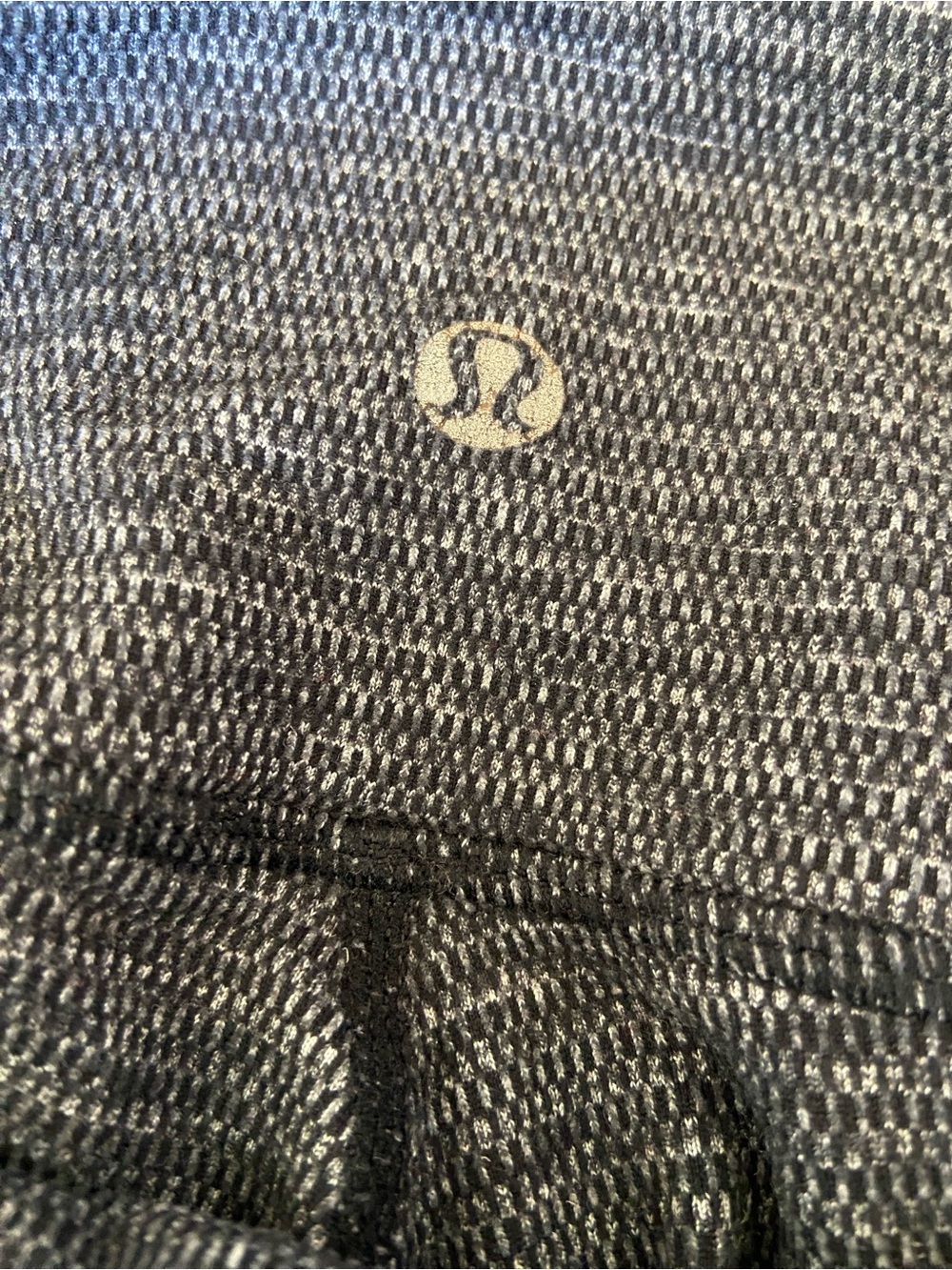 lululemon athletica women’s Black Heather capri-length leggings